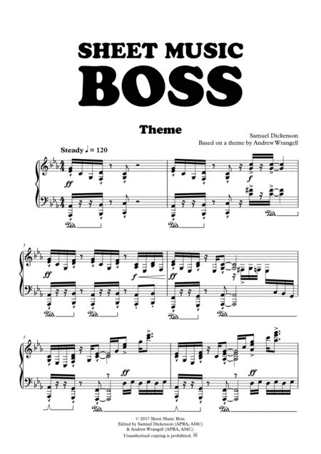 ly/SMBmedium Easy Piano Tutorials from <strong>Sheet Music Boss</strong> https://bit. . Sheet music boss